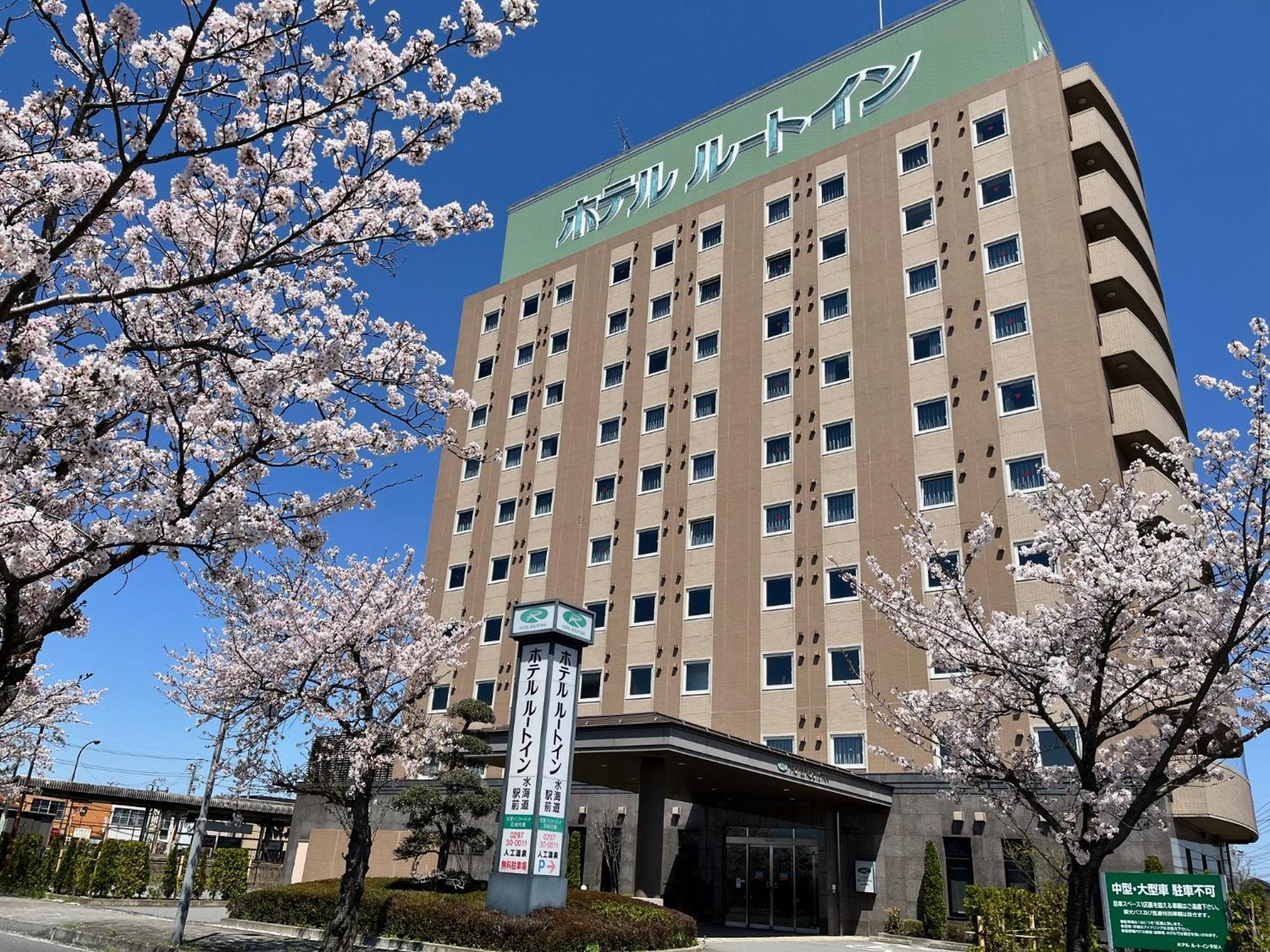 Hotel Route-Inn Mitsukaido Ekimae Joso Exterior foto